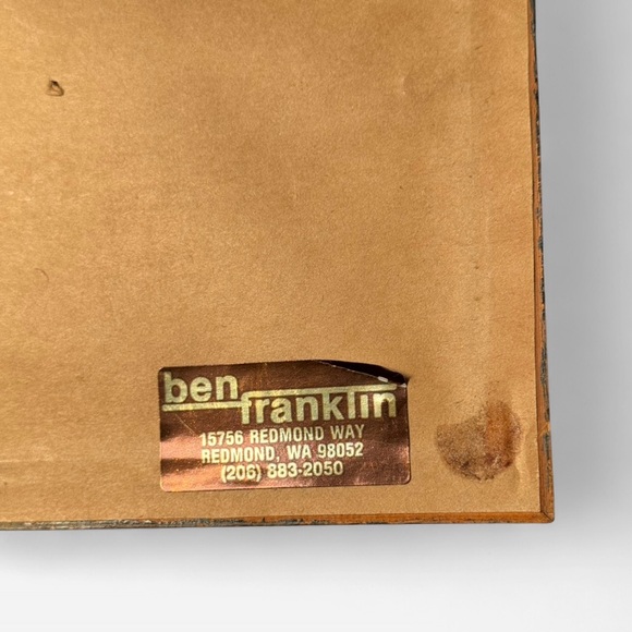 Vintage Crewel Embroidery Floral Wall Art Framed Tulips Hummingbird Matted - Picture 7 of 8